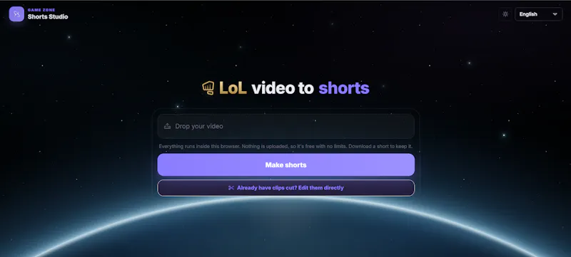 Shorts Studio — game zone screenshot 2