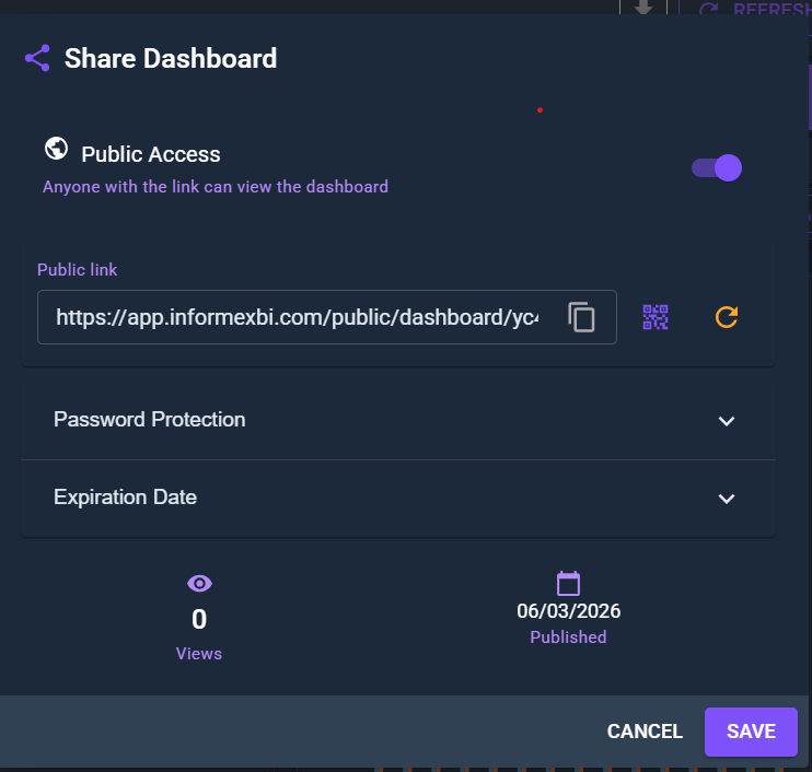 InformexBI - Screenshot 2 showing product features and functionality