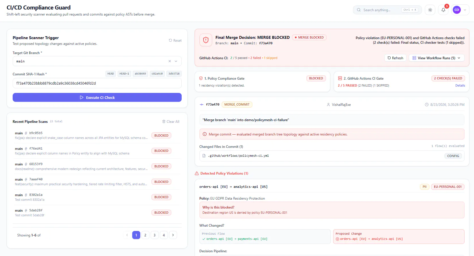 PolicyMesh — Govern. Enforce. Trust. gallery image