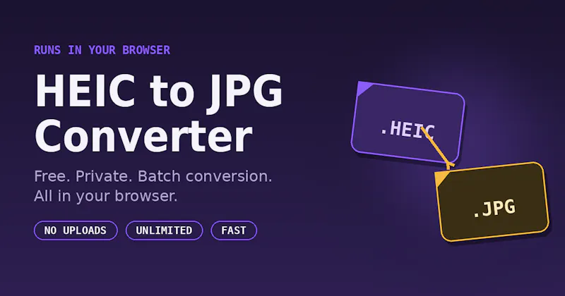 HEIC to JPG Converter screenshot 1