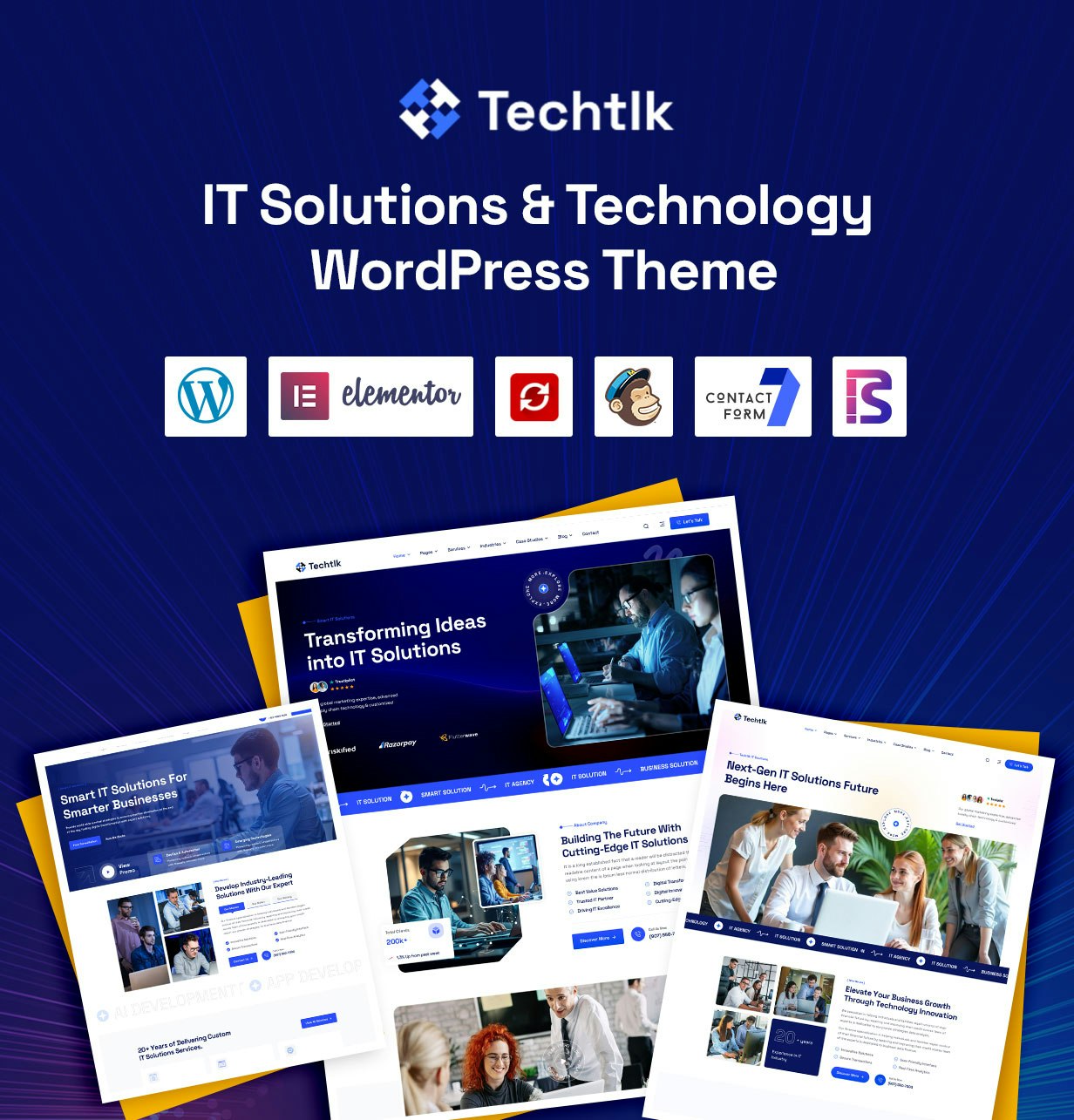 Titlk - BT Solutions & Technology WordPress teması medya 1