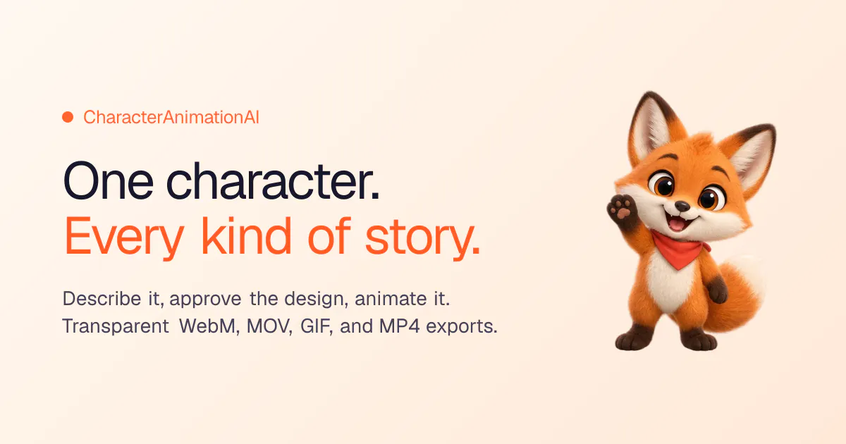 Character Animation AI gallery image
