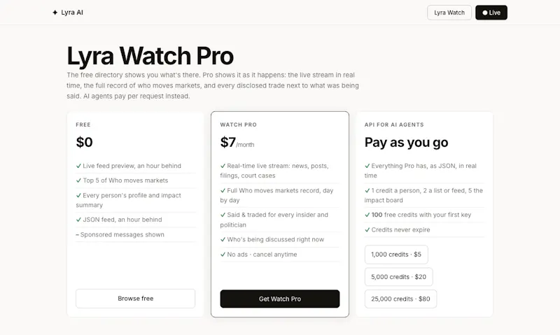 Lyra Watch screenshot 4