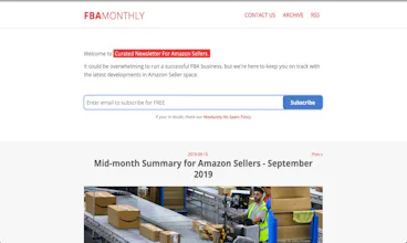 FBA Monthly Newsletter gallery image