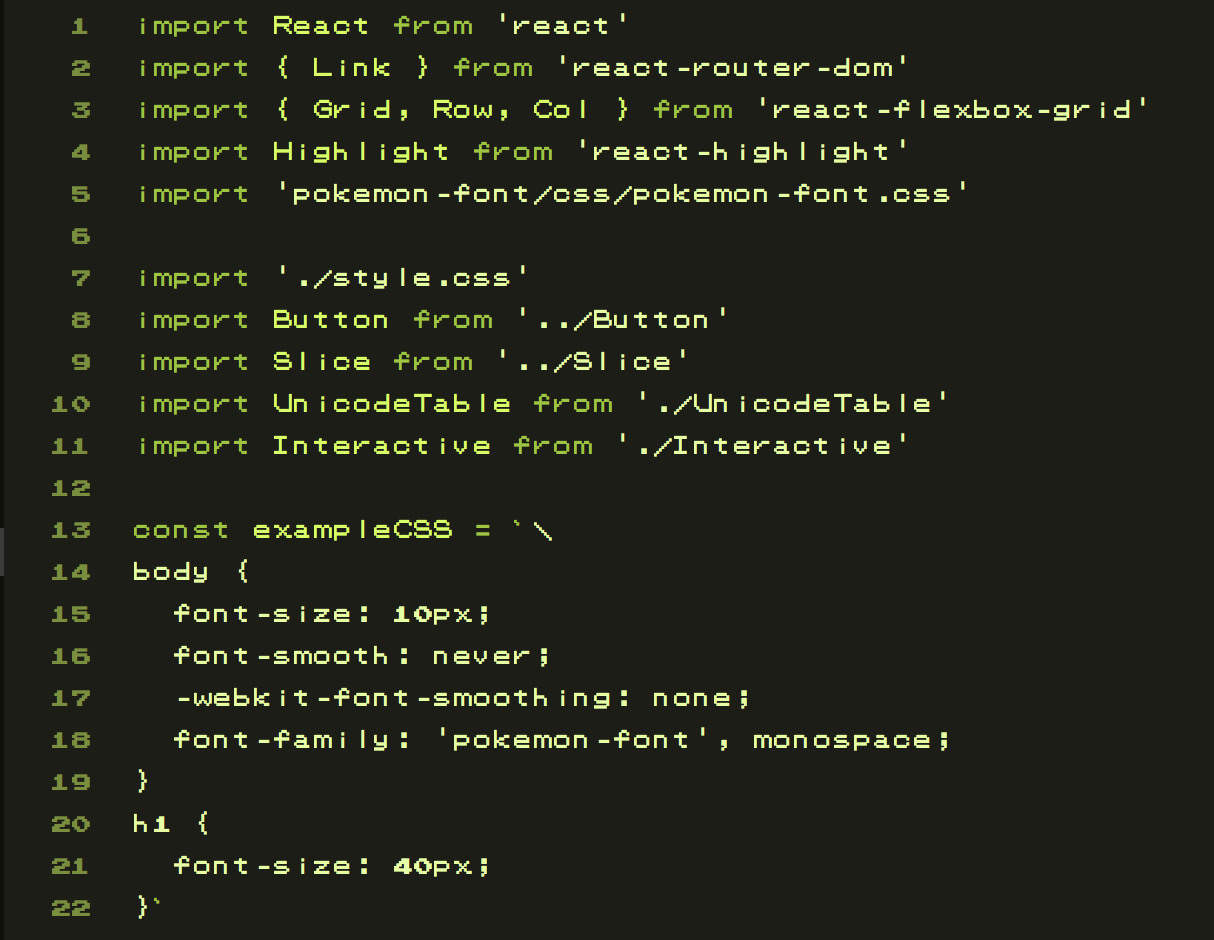 pokemon-font Image