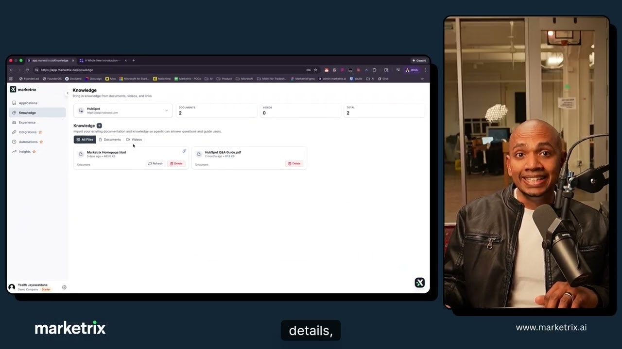 Marketrix User Testing Agent gallery image
