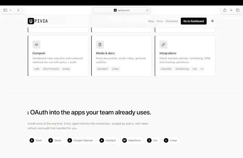 Upivia screenshot 5