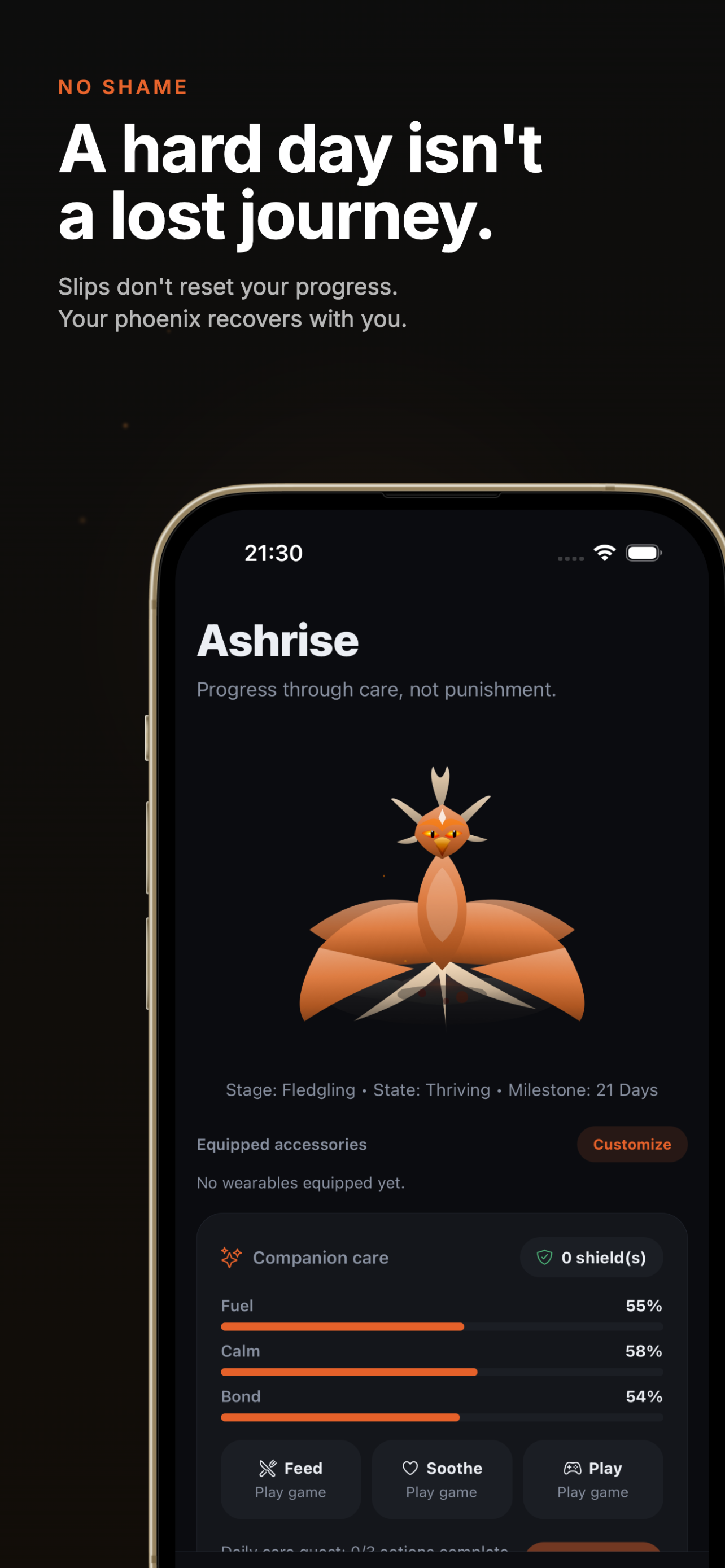 Ashrise - Sobriety Tracker gallery image