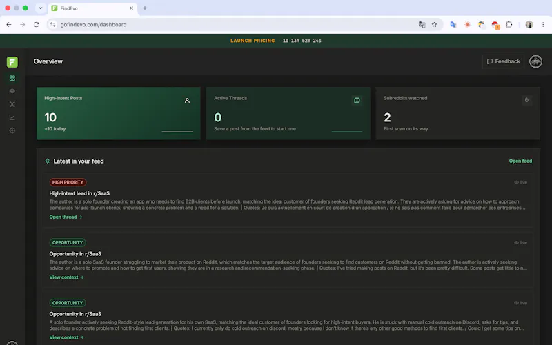 FindEvo screenshot 3