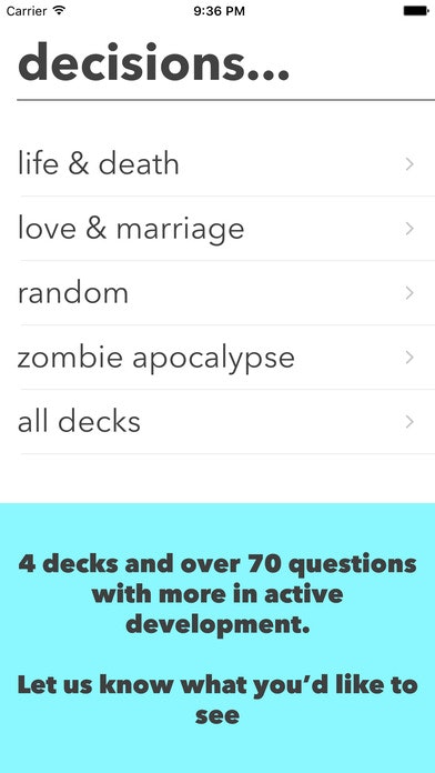 Decisions Decisions gallery image
