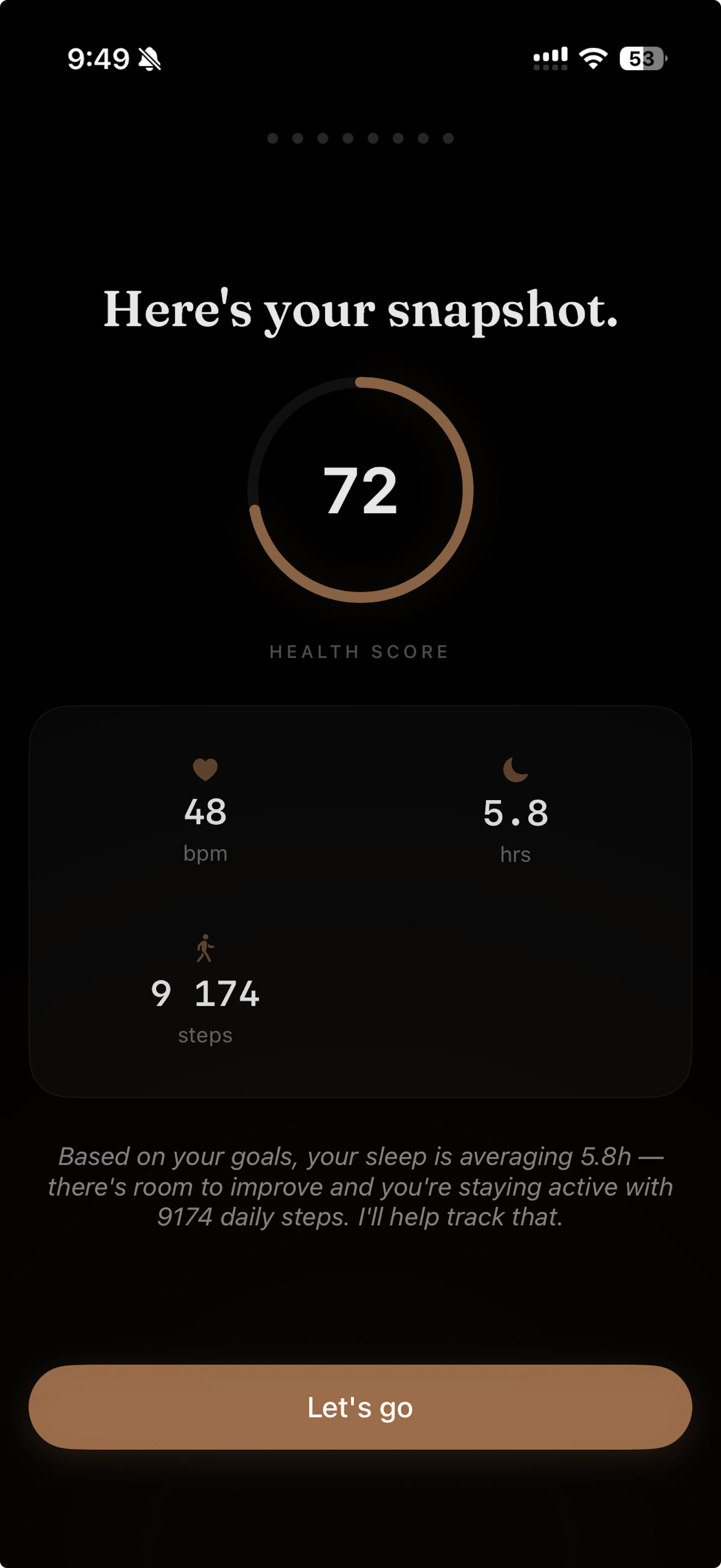 Gaia Body Intelligence screenshot 1