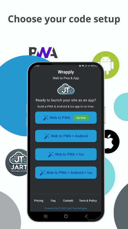 Wrapply Build App dal sito Web - Genera app flutter installabili da qualsiasi sito Web media 2