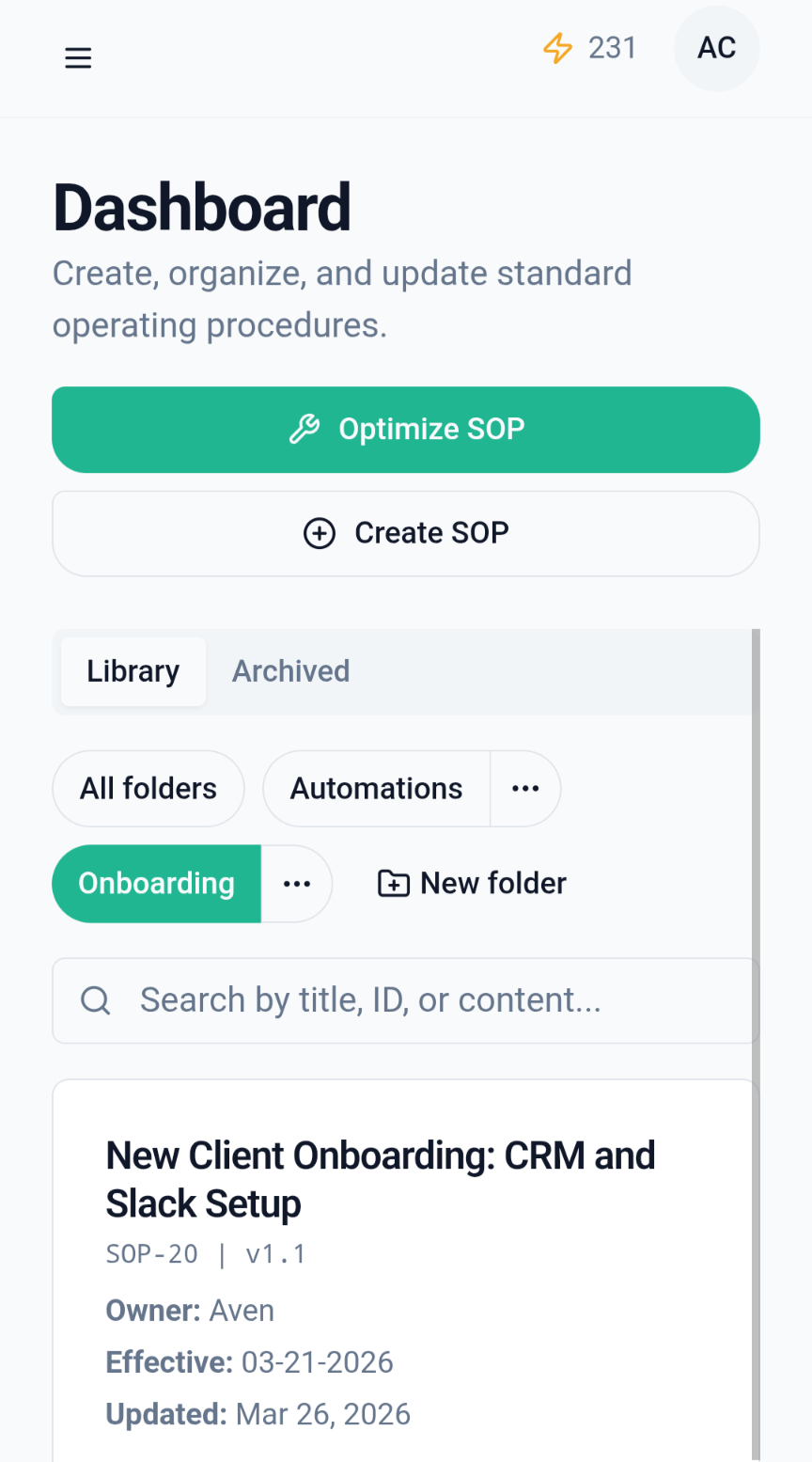 ChatSOP gallery image