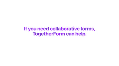 TogetherForm gallery image