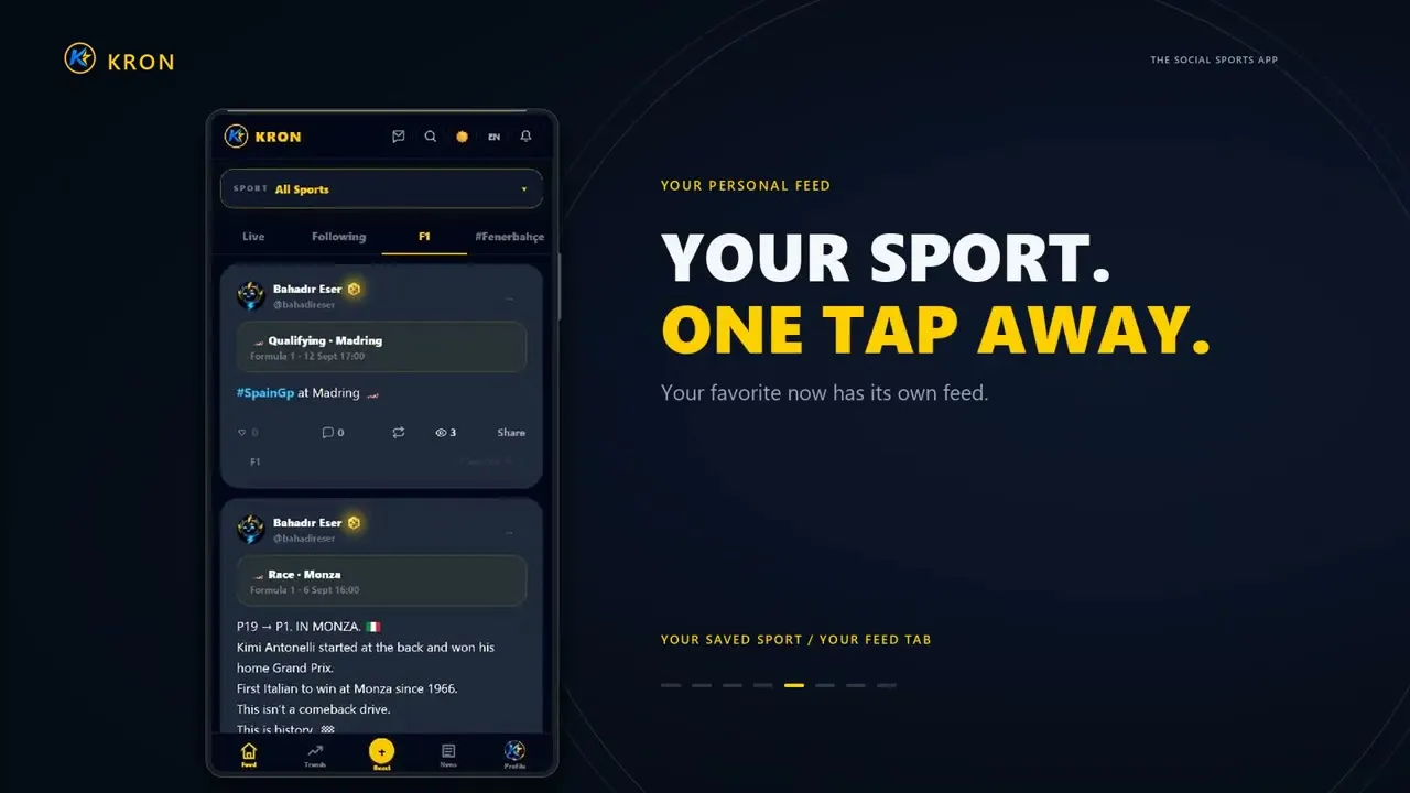 Kron Sports Social Media gallery image
