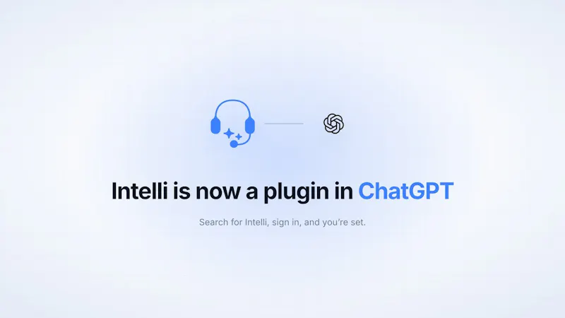 Intelli for ChatGPT & Claude screenshot 1 (video preview)