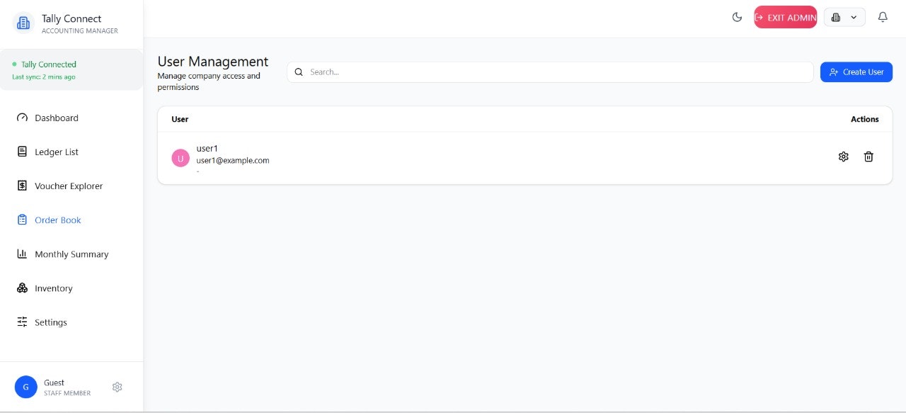 Tally Connect media 1
