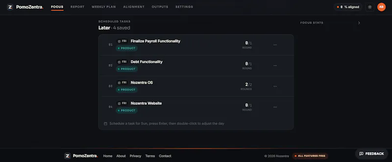 Pomozentra screenshot 3