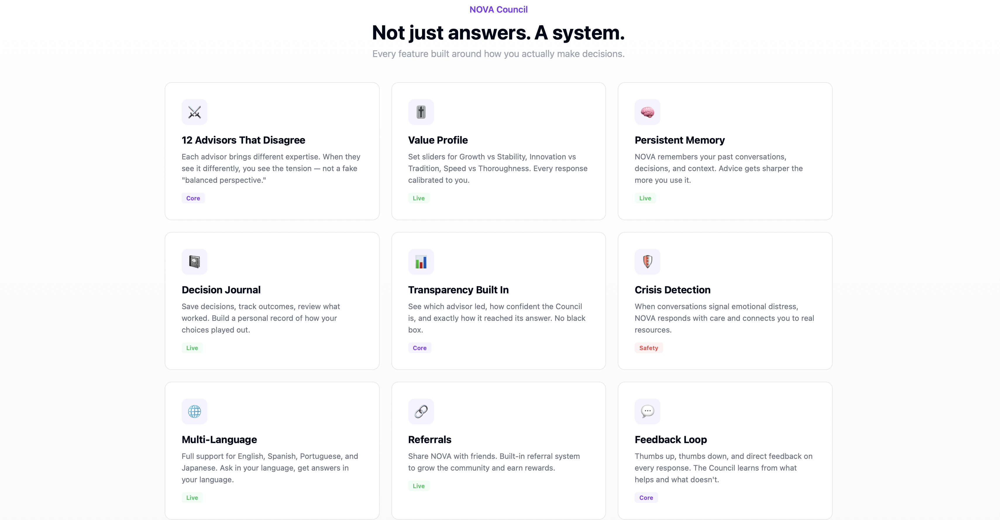 NOVA Council gallery image