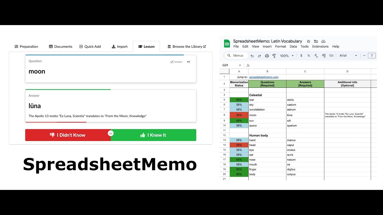SpreadsheetMemo gallery image