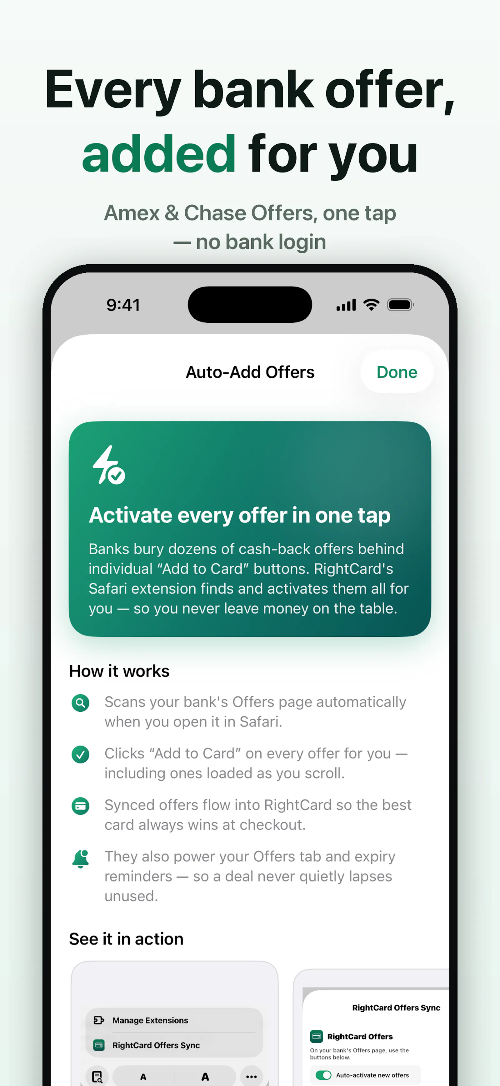 RightCard screenshot 4