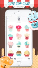 Cupcake Emoji & Stickers for iMessage gallery image