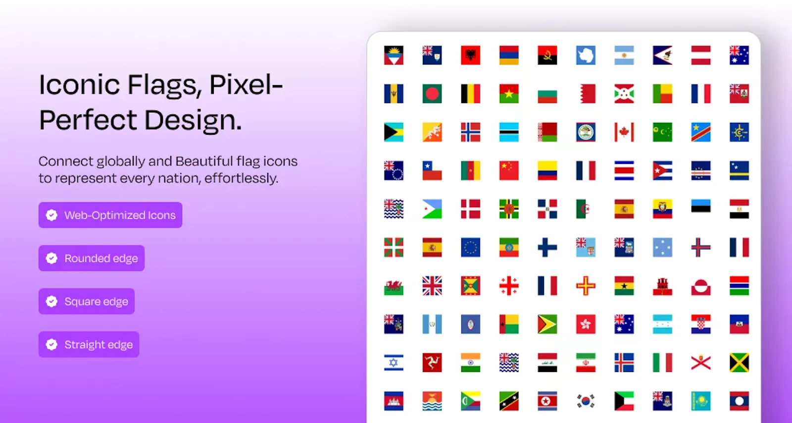 Flag Icons Figma UI Kit  screenshot 1