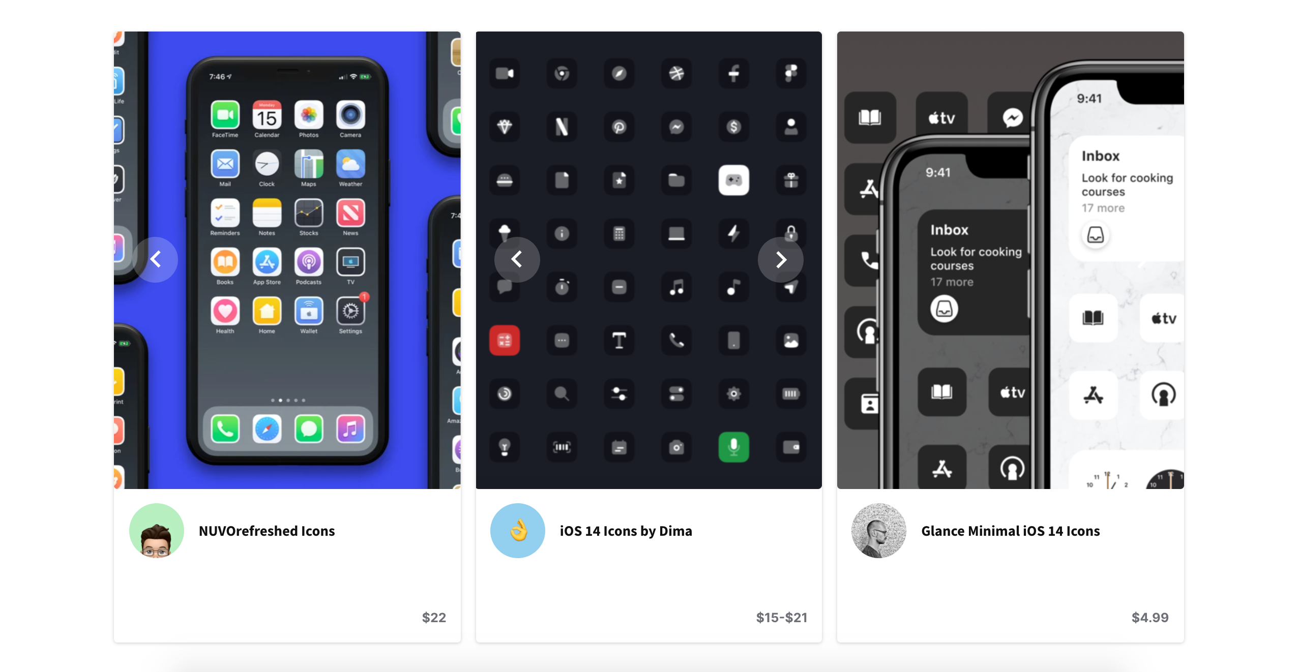 Phoneicons Co A List Of Free And Paid Ios 14 Home Screen Icons Product Hunt