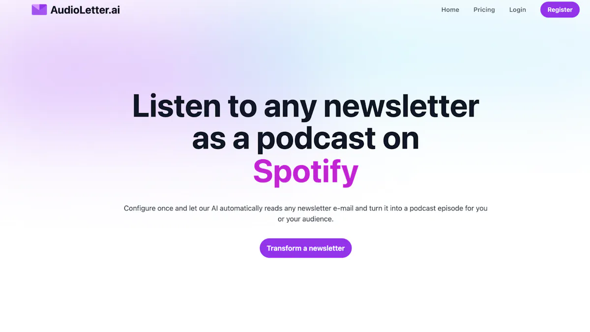 AudioLetter.ai
