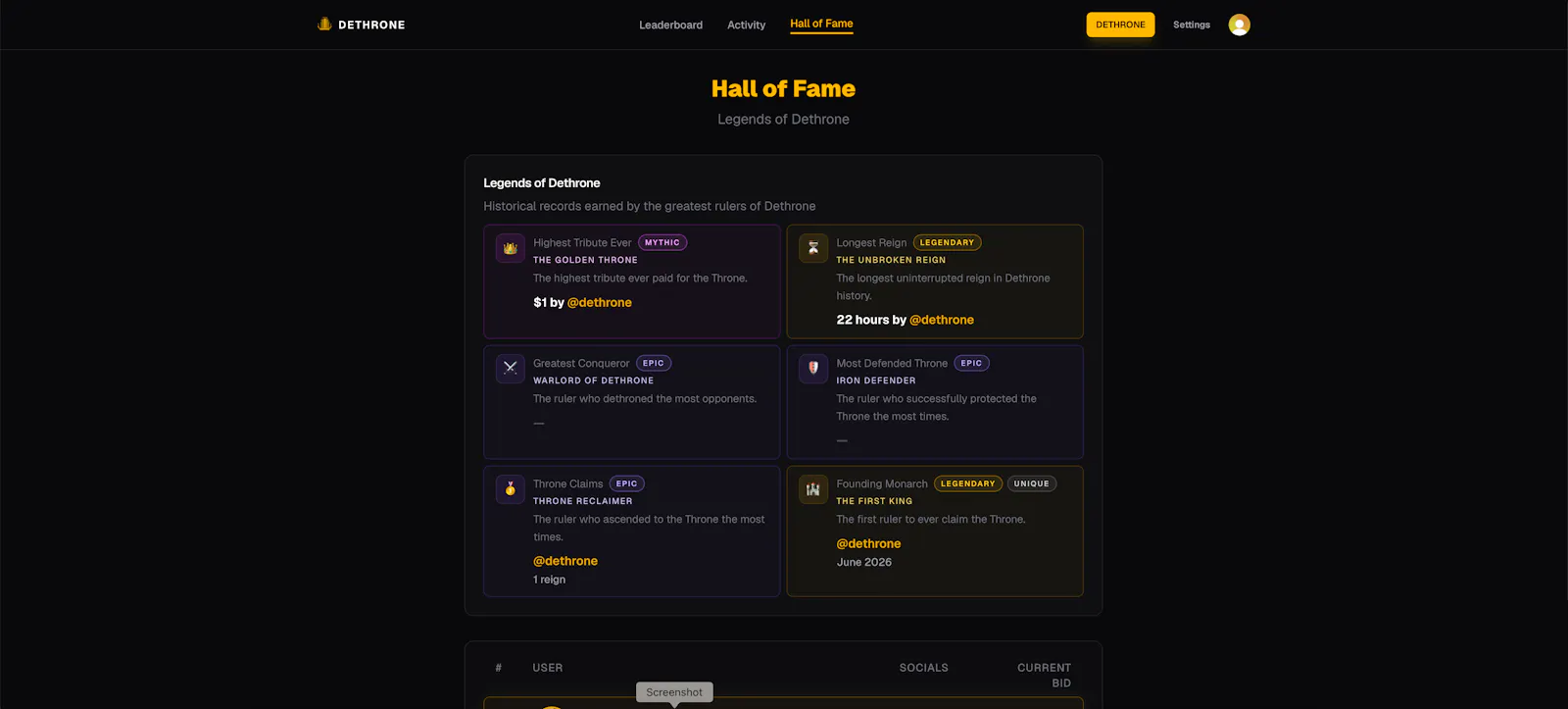 Dethrone screenshot 4