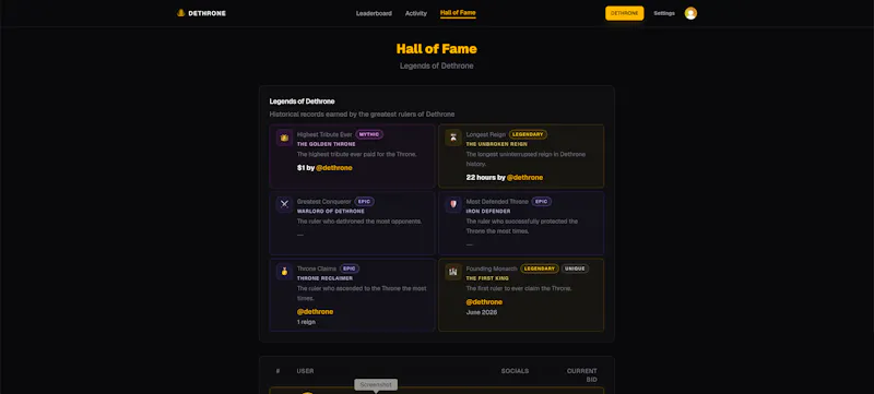 Dethrone screenshot 4