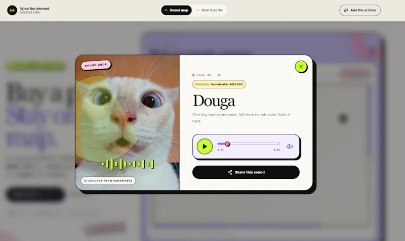A collective sound archive screenshot 4