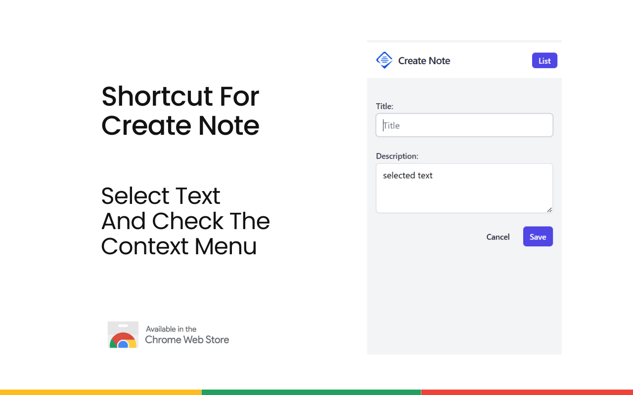 Browser Note (Chrome Extension) media 5