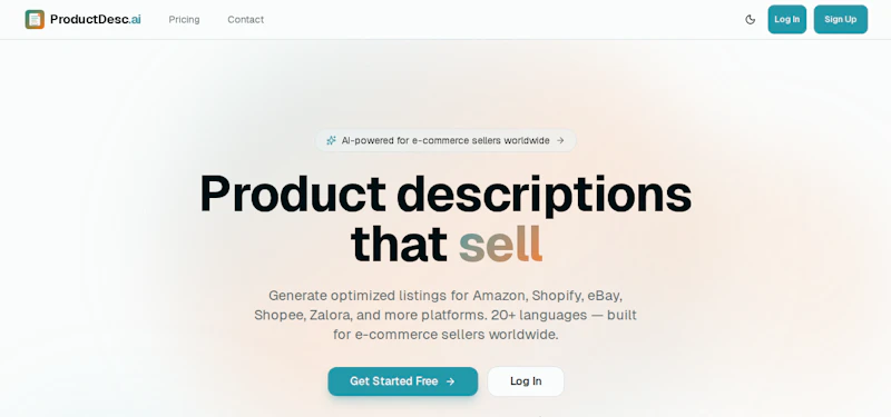 ProductDesc screenshot 1