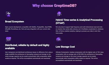 GreptimeDB gallery image