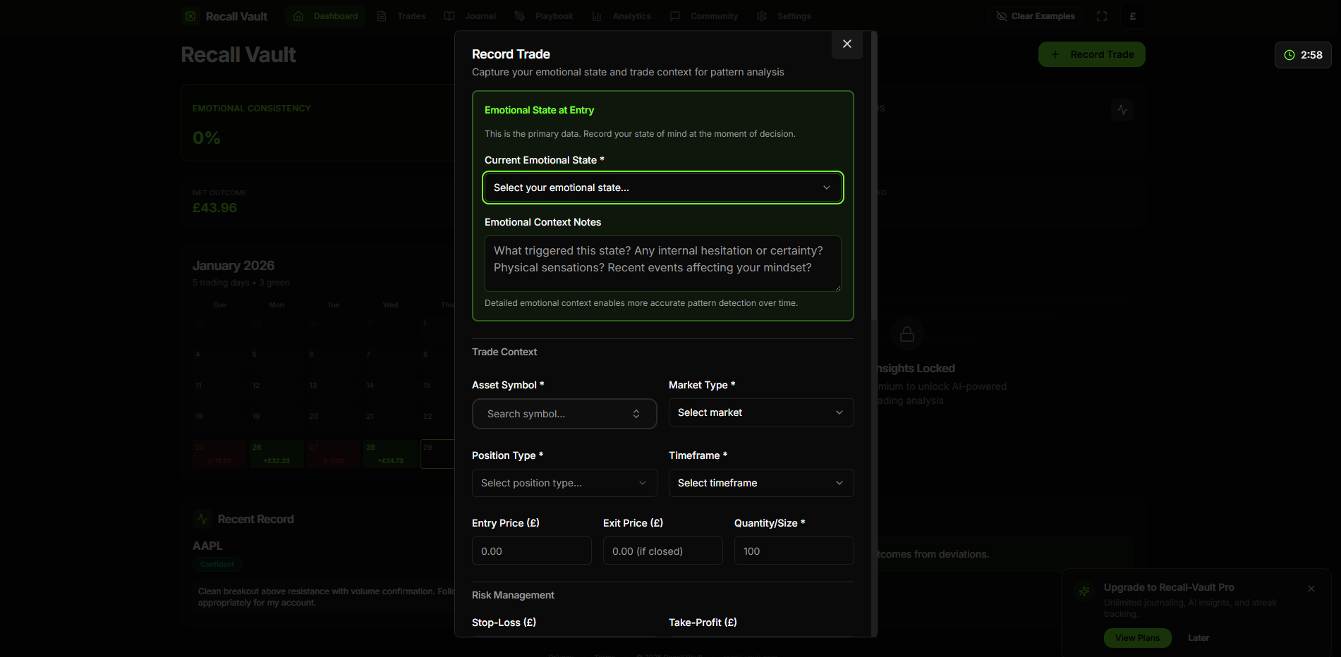 Recall Vault - Screenshot 4 showing product features and functionality