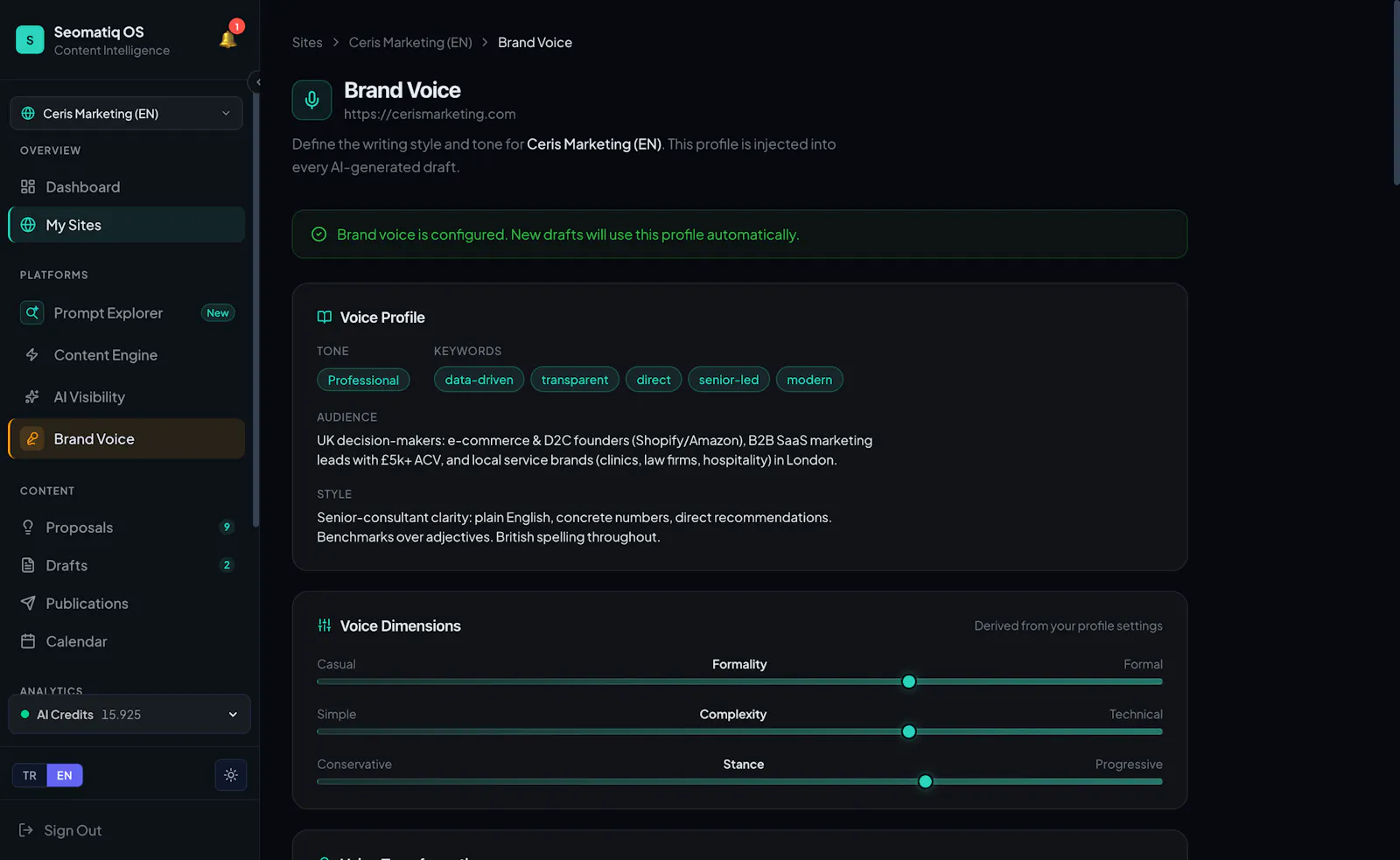 Seomatiq screenshot 6