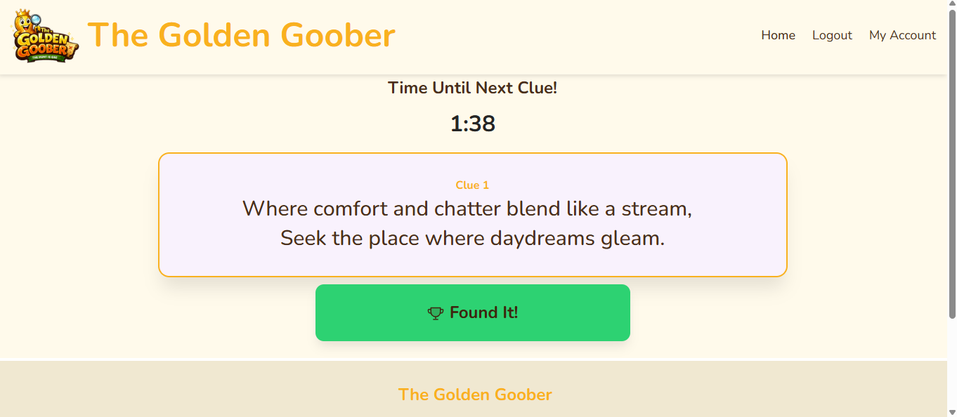 The Golden Goober - Screenshot 3 showing product features and functionality
