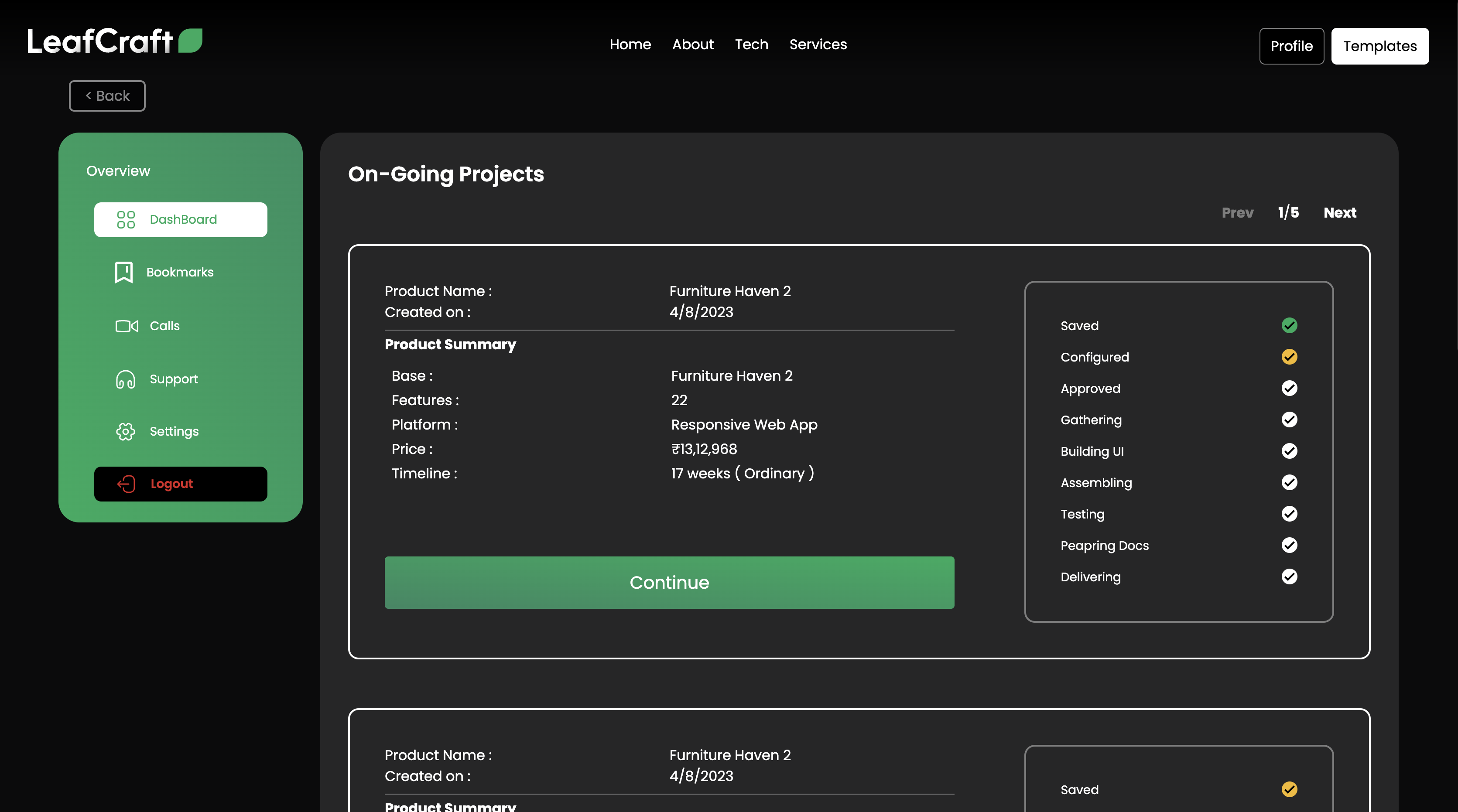 Leaf Craft Builder gallery image