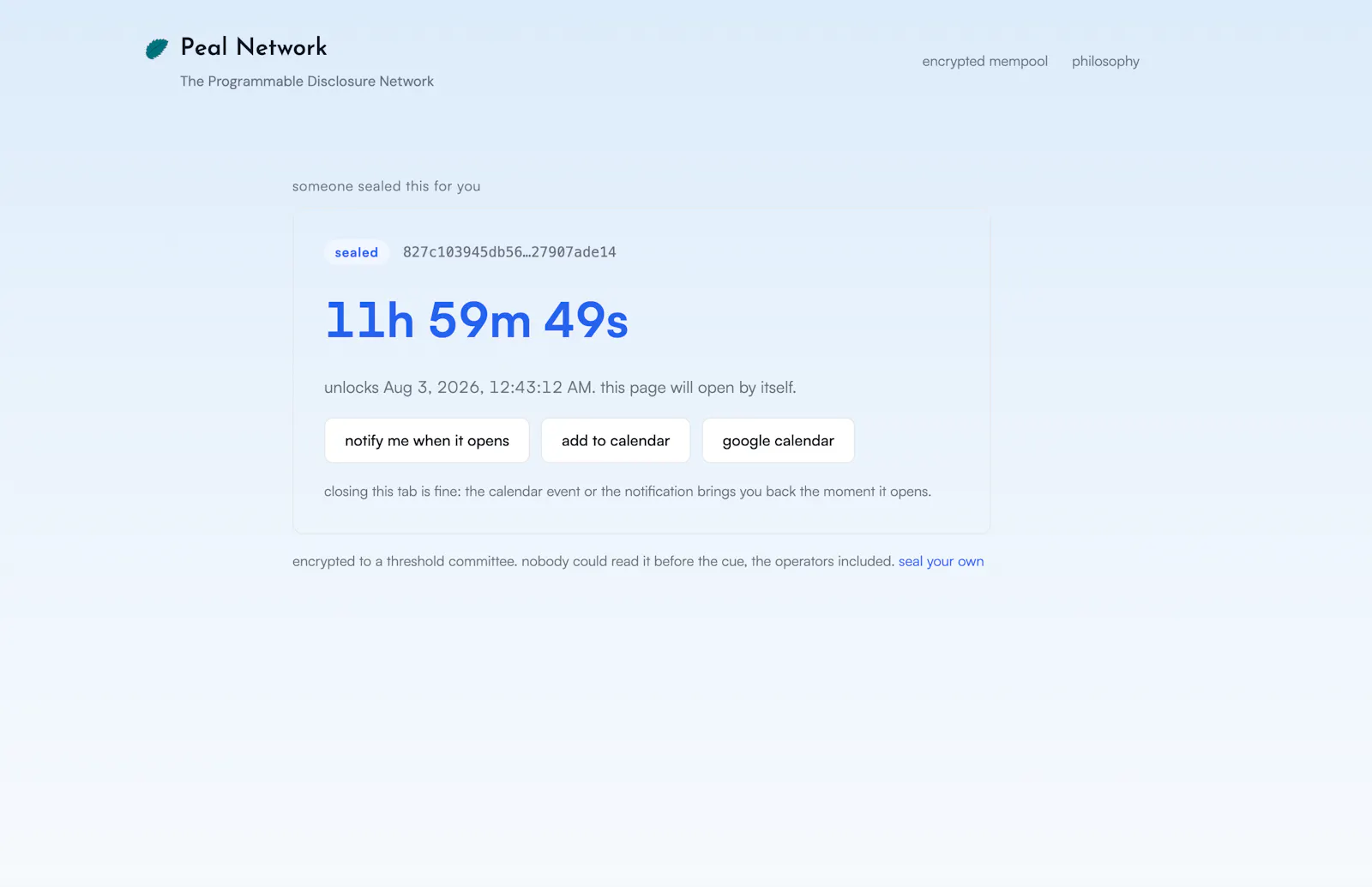 Peal Network screenshot 4