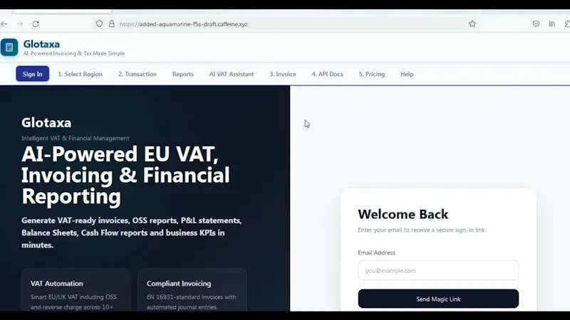 App screenshot 1 (video preview)