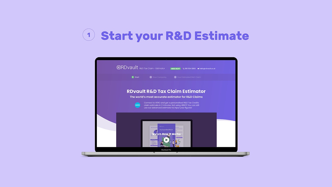 RDvault R&D Tax Credits Claim Estimator gallery image