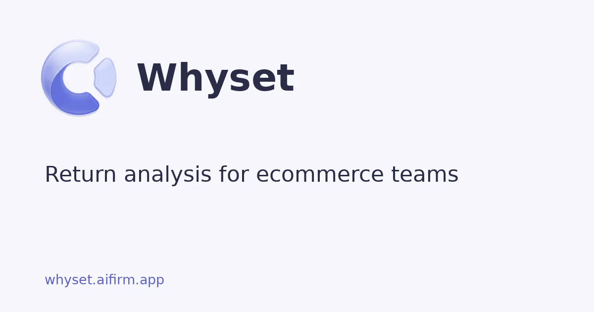 Whyset gallery image