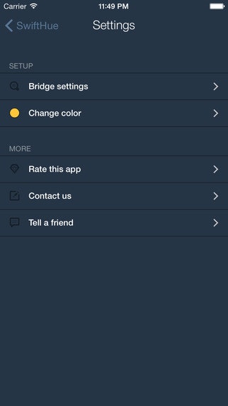 SwiftHue for iOS gallery image