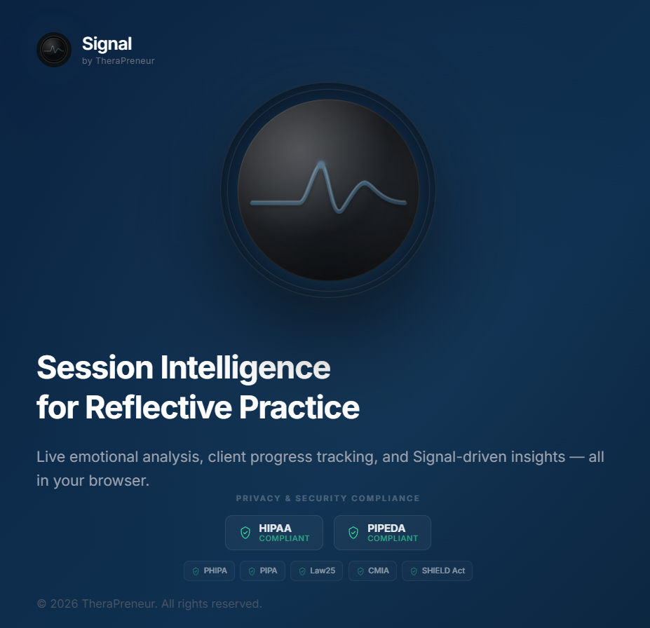 Signal by TheraPreneur logo