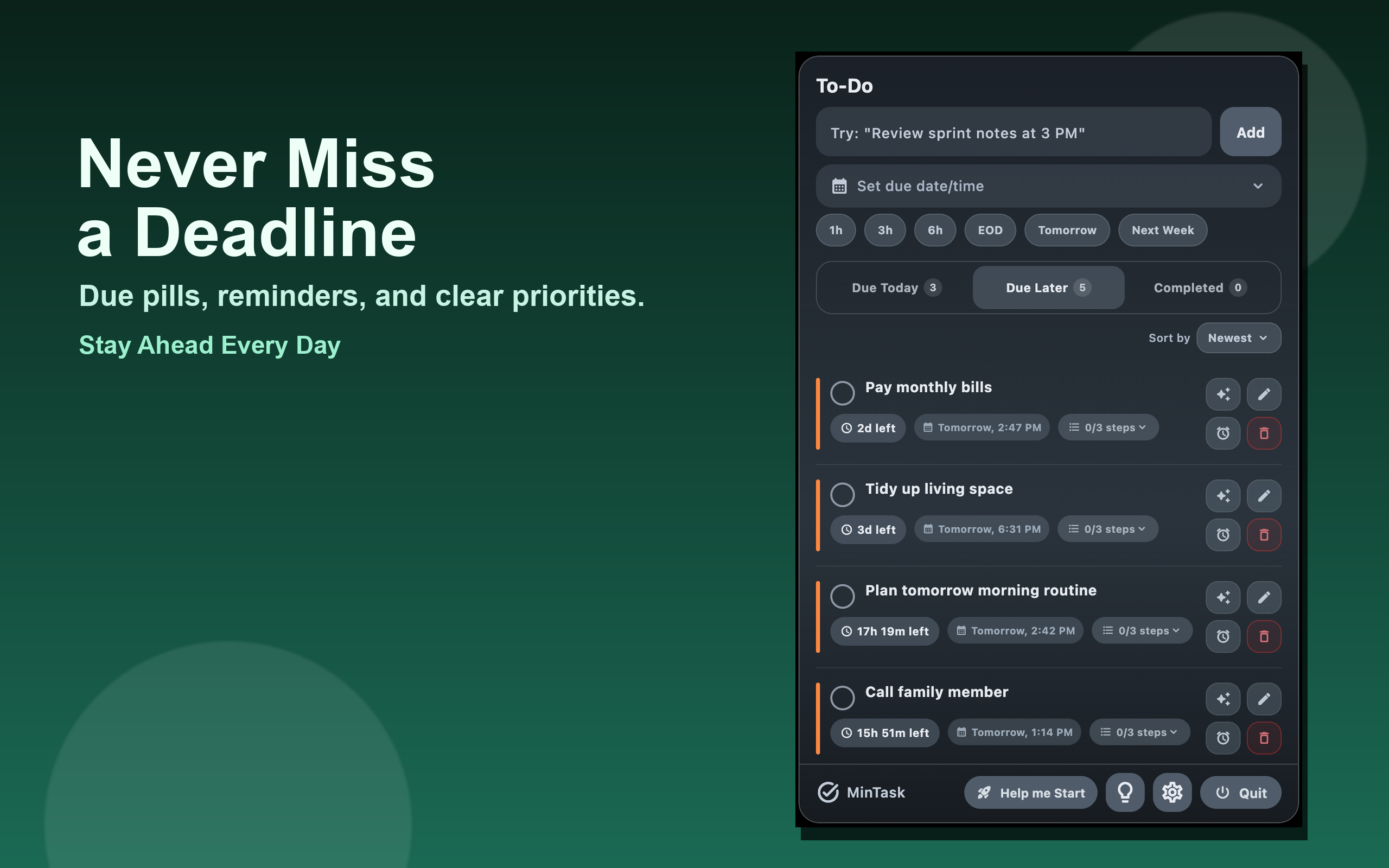MinTask gallery image