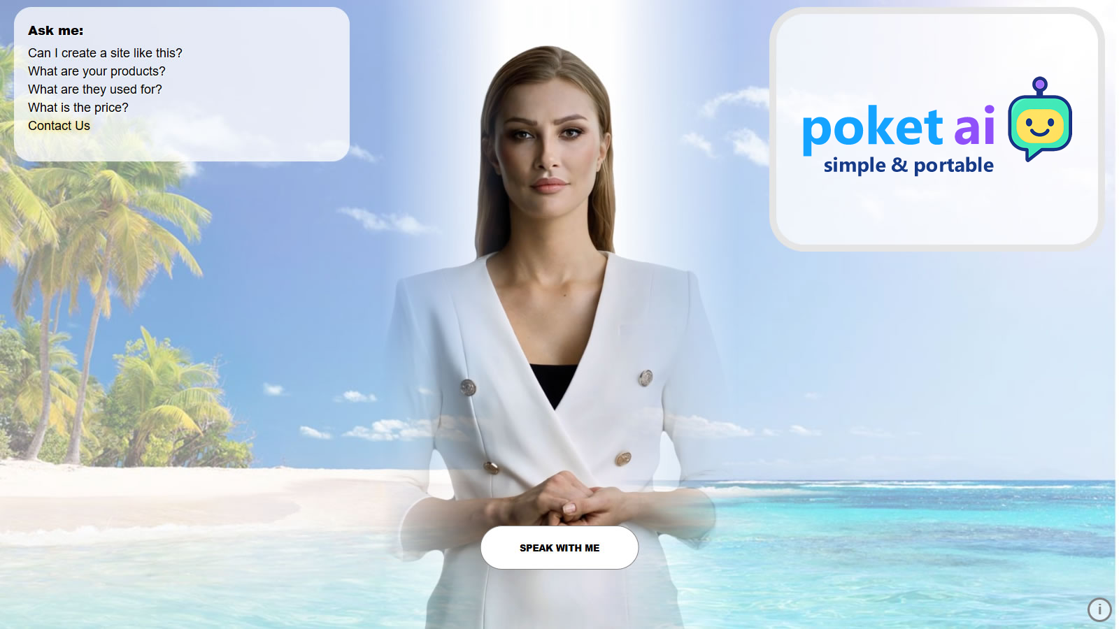 Poket.ai - La prima interfaccia AI realistica media 4