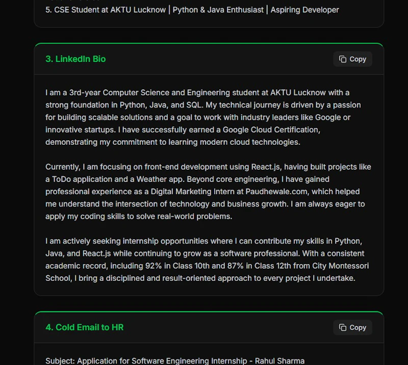 AtlasCV screenshot 3