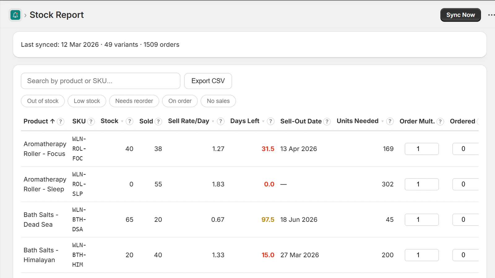 Alertr: Inventory Management screenshot 1 Alertr: Inventory Management screenshot 1