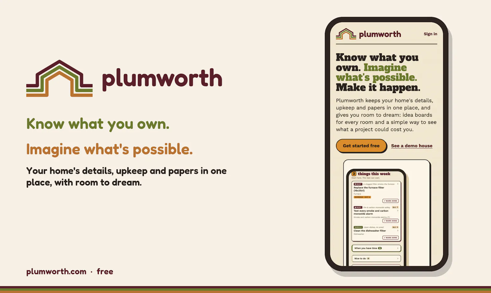 Plumworth screenshot 1